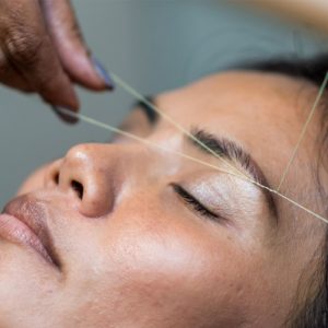 Curso de depilação com linha (egípcia)