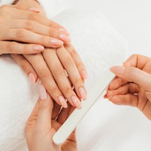 Alongamento de unhas em fibra de vidro VIP